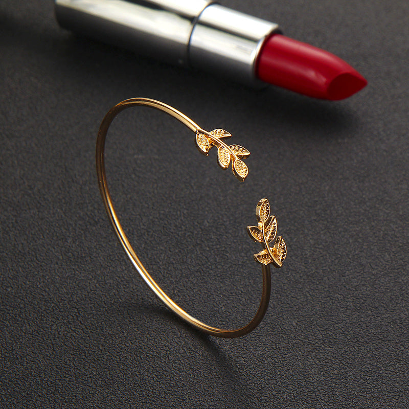 Tocona T Fashion Bohemia Leaf Bracelet