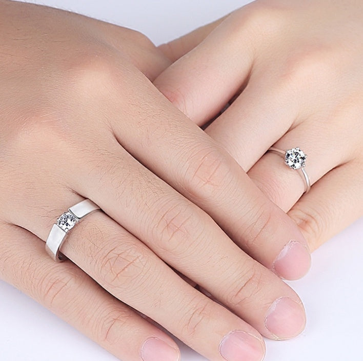 Crystal CZ Stone Rings