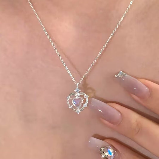 Gradient Heart Necklace