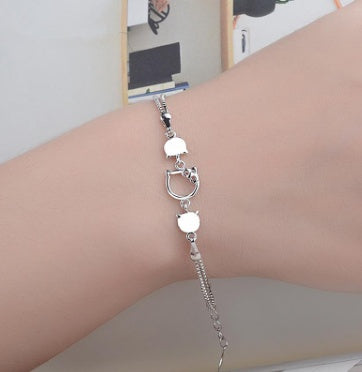 Lovely Cat Head Trendy Bracelets