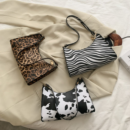 Fashion striped spotted niche handbags