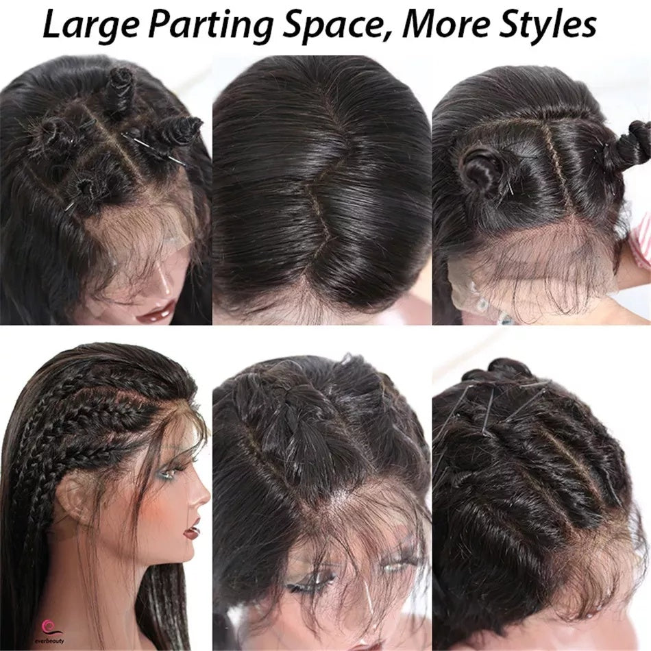 6x4 Density Virgin Human Hair Wigs