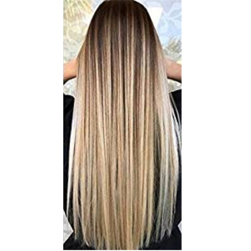 Golden Brown Gradient Human Hair Wigs