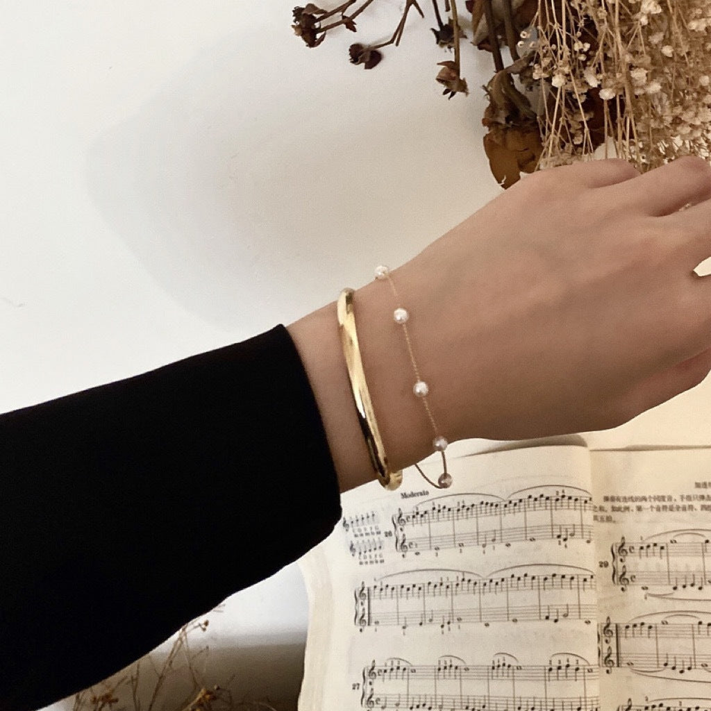 Double Layered Bracelets,